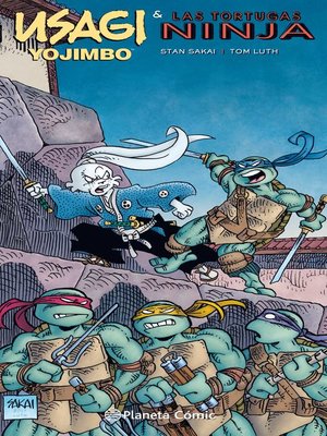 cover image of Usagi Yojimbo y las Tortugas Ninja